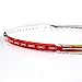 Senston Two Pieces Graphite Shaft Badminton Racquet,Badminton Racket Set(Red and Blue),Including Badminton Bag,Set of 2
