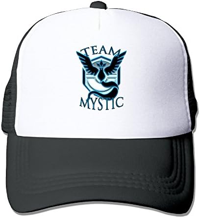 Causal Go Team Mystic Adult Nylon Adjustable Mesh Hat Baseball Hats Red One Size Fits Most