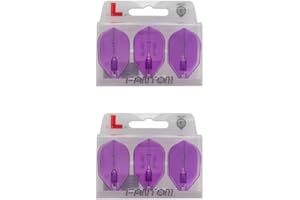 LSTYLE Dart Flights – L3 Shape | PRO, KAMI & EZ Models | Compatible with Soft Tip & Steel Tip Darts