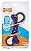 Nylabone Double Action Bone Puppy Chew Toy, Rubber Teething Toys for Puppies, Puppy Chew Bone, Bacon Flavor, Small Dogs - Up to 25 lbs., 1 Count