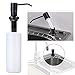 Sink Soap Dispenser, Sumnacon Stainless Steel Liquid Dish Dispenser, Stylish and Sturdy Lotion Shampoo Countertop Mount Kitchen Dispenser Pump, Oil Rubbed Bronze, 17 OZ Bottle, 3.15