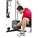 Home Gym Weider 214 lb Stack, 300 lbs, exercise chart, ankle strap, vinyl seats