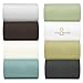 Cosy House Bamboo Bed Sheets, 4 Piece Bedding Sets | High Blend of Rayon Fiber from Natural Bamboo | Wrinkle Free | 1 Deep Pocket Fitted Sheet, 1 Flat Sheet & 2 Pillowcases, QUEEN, Teal