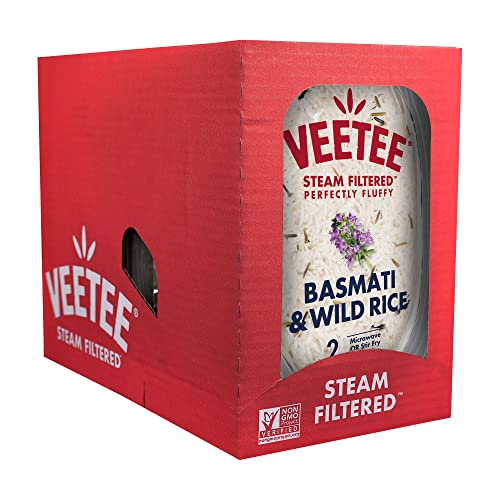 Veetee Basmati and Wild Rice 2 Minute Rice Microwavable Meals