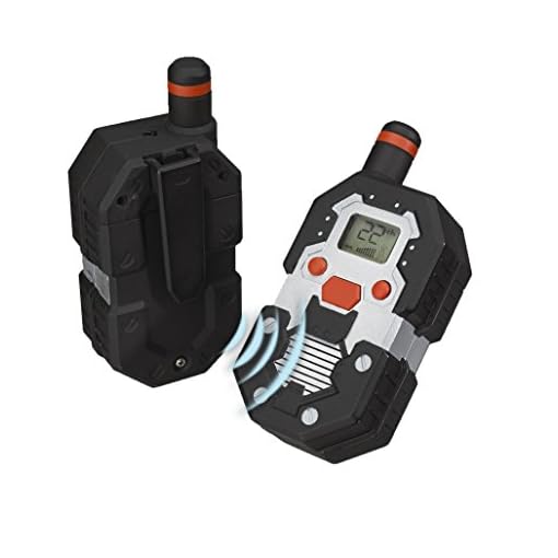 SpyX / Long Range Walkie Talkies - Walkie Talkie Set with Up To 2 Mile Range! 22-Channel Scan Feature makes this the Perfect addition for your spy gear collection!