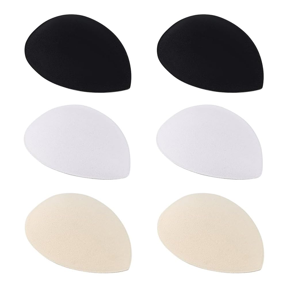 FINGERINSPIRE 6 Pcs 3 Colors Teardrop Hat Base 10x12.7cm EVA Sinamay Teardrop Fascinator Hat Base Millinery Making Hat Craft Material Women Hat Craft Supply for DIY Vintage Hats Party Wedding Hats