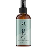 100% Pure Steam-Distilled Therapeutic Grade Organic Hydrosol Rose Water Toner For Face, Hair & Skin With Mist Spray Top (4oz) - Incredible By Nature