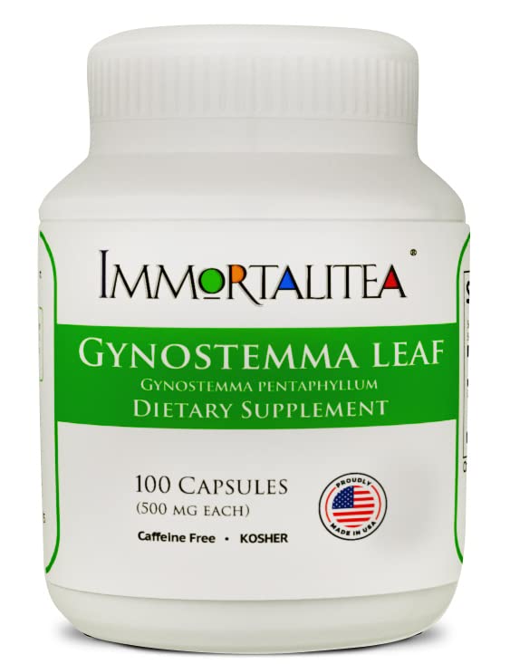 Immortalitea Gynostemma Capsules (Jiaogulan Capsules) AMPK Activator