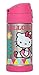 Thermos SS Vac Insulated 12oz Straw Bottle Hello Kitty Pink