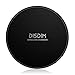 Intelligent Wireless Charger, DISDIM Ultra-Thin Qi Wireless Charging Pad for Samsung S8 / S8 Plus / S7 / S7 Edge, Galaxy Note 5, Galaxy S6/S6 Edge/Edge+ and All Qi-Enabled Devices (Black)