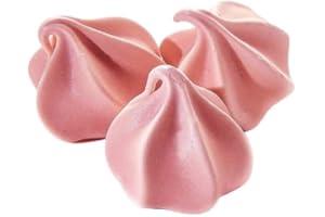 Niamara's Wild Cherry Meringue Cookies Sugar Free, 1 Ounce - Bold and Juicy Wild Cherry Flavor Meringue Cookies - Gluten-Free, Fat-Free, Low-Calorie, Keto-Friendly Fruity Indulgence
