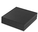 Melife Neoprene Rubber Mats, 6"x 6" Adhesive Foam