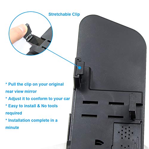 2 Rearview+Interior+Panoramic+Antiglare+Effectively