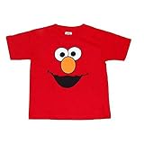 Elmo Face Toddler T-Shirt (4T)