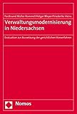 Image de Verwaltungsmodernisierung in Niedersachsen: Evaluation Zur Aussetzung Der Gerichtlichen Vorverfahren (German Edition)