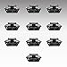 Pack of 10 Nylon side skirt moulding clips BP4L-51-SJ3 for Mazda 3 5 6 CX-7 CX-9 RX-8