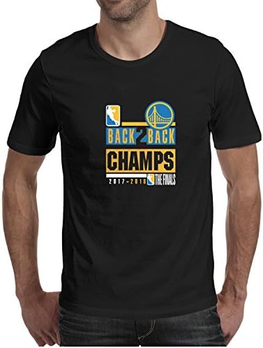 Black 2018 Basketball Championship Finals Casual Golden State Youth T Shirt Golden State Pattern Design Personality