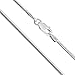 Sterling Silver Chain Necklace for Women Snake 1.9mm Tarnish Resistant Responsibly Sourced - Non-Migrating Clasp Design - Sterling Silver Chain Necklace - Italian Made in Italy - Quality Durable Sturdy 1.9mm Chain for Women - Quality Gift Box - 925 Sterling Silver Chain Necklace, 14