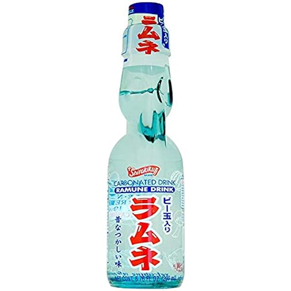 Amazon.com : Kimura Ramune Carbonated soft drink Orange Flavored 5