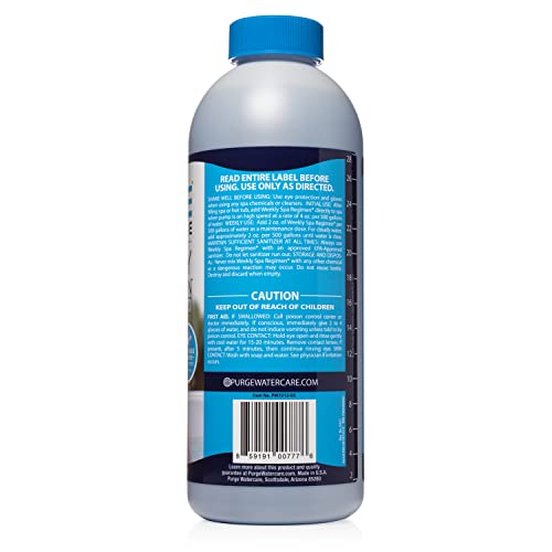 Purge Watercare Weekly Hot Tub Cleaner & Hot Tub Clarifier Hot Tub