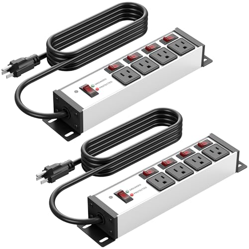 Power Strip Surge Protector with Individual Switches