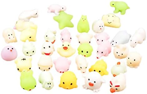 VPASS New Creative 4cm Squishy Toys Cute Mochi Squishy Cat Squeeze Healing Fun Kids Kawaii Toy Stress Reliever Decor