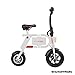 Swagtron SwagCycle E-Bike – Folding Electric Bicycle with 10 Mile Range, Collapsible Frame, and Handlebar Display (White)thumb 2