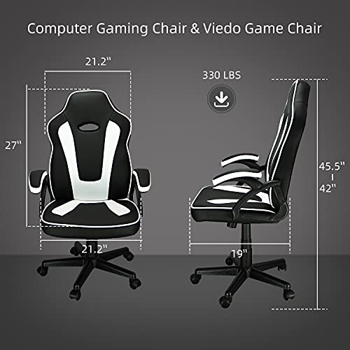 Ninecer Ergonomic Gaming Chair Cheap, Racing Style High Back Office