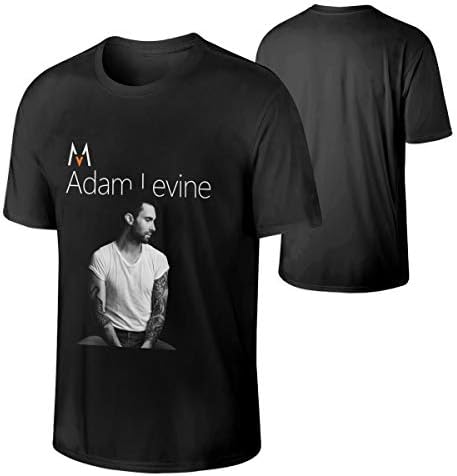 Man Adam Levine Particular T-Shirt Black