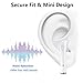Bluetooth Earbuds, White Wireless Earbuds in-Ear Headphones Hands Free Noise Cancelling Headset Compatible with Android/iPhone XR X 8 8plus 7 7Plus 6 6plus Samsung Galaxy S9 S8 Huaweithumb 4