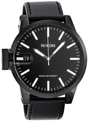 Nixon Chronicle Black PVD Stainless Steel Mens Watch A127-001
