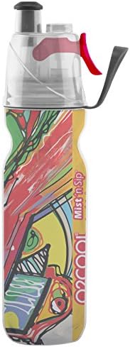 O2COOL ArcticSqueeze Insulated Mist 'N Sip Squeeze Bottle - 20 Oz