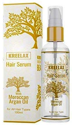 Buy Kreelax Hair Serum With Moroccan Argan Instant Smoothing For