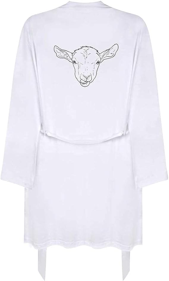 Large 'Goat Head' Adult Dressing Robe / Gown (RO00049074)