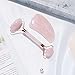 Esmee Beauty and Lifestyle Jade Roller and Gua Sha Facial Tool Set – Anti Aging Face Massager Supports Lymphatic Drainage and Reduces Eye Puffiness and Under-Eye Circles