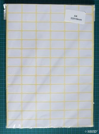 white stickers to write on