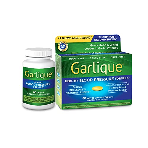Garlique Garlic Extract Supplement, Healthy Blood Pressure Formula