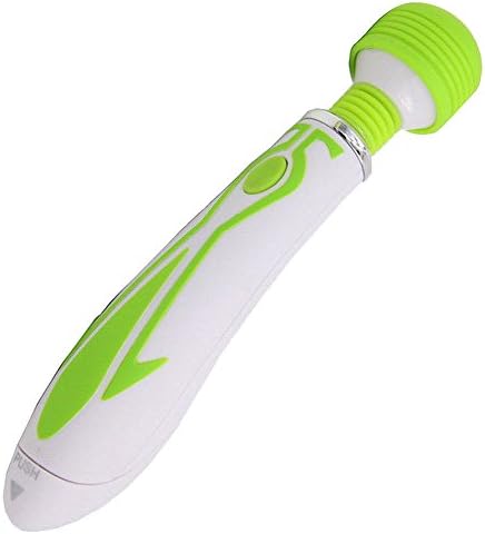 RelaxMassager / 60 Speed Electric Wand Massager Full Body Vibrating Battery Operated - Green Massage Machine Relax body Thunder stick Wand