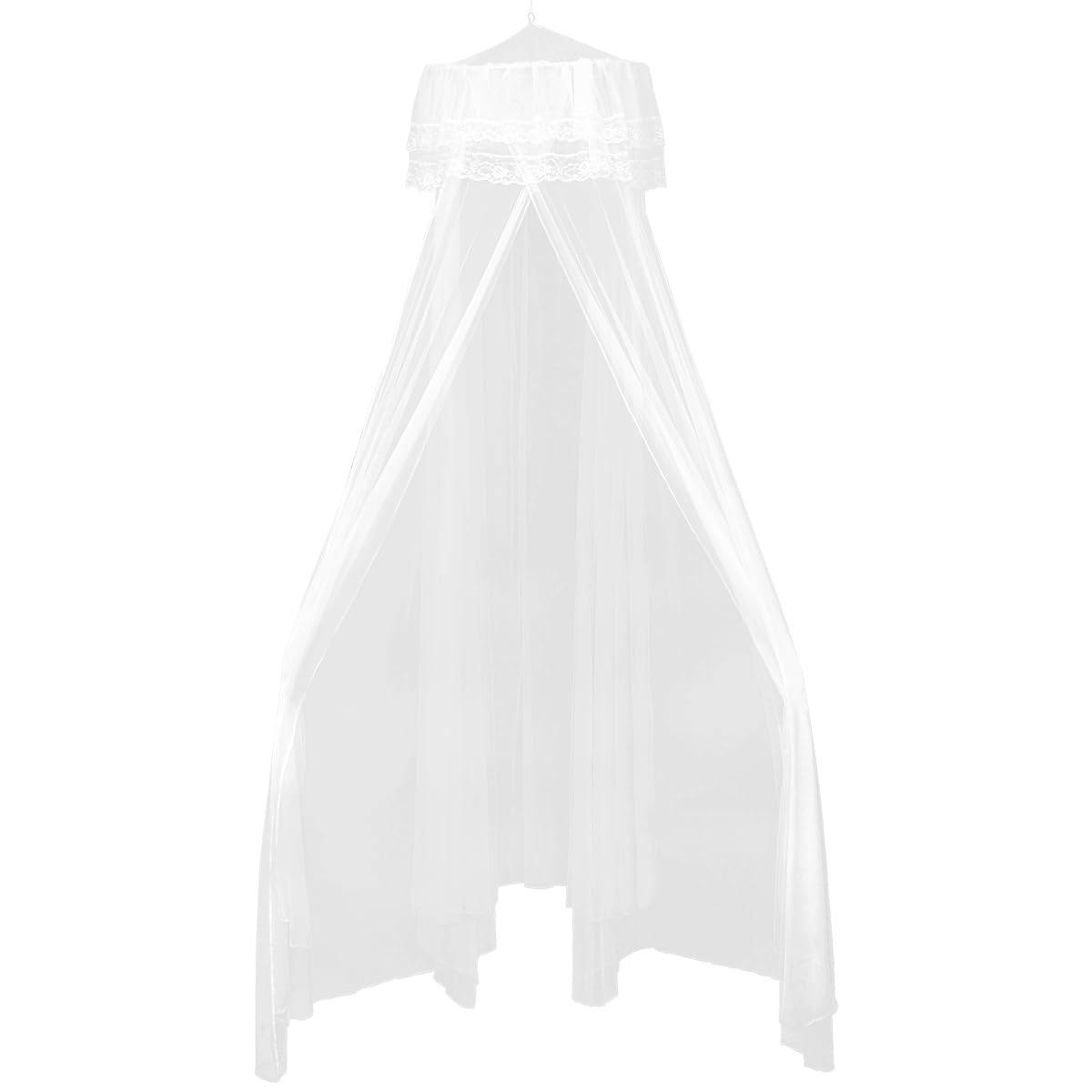 Bed Canopy Glow in The Dark,Hanging Large Bed Tent Canopy for Kids Bedroom Tent with Stars Lights Ideal Bedroom Net