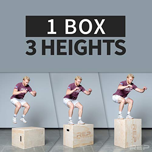 REP FITNESS 3in1 Soft Plyo Box Safe for Shins NonSlip MultiUse
