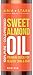 Aria Starr Sweet Almond Oil For Massage, Hair, Dry Skin, Body, Hair Food, Bath (16oz) Natural Carrier Oil For Essential Oils, Stretch Marks, Facial Cleansing Makeup Remover, Moisturizer