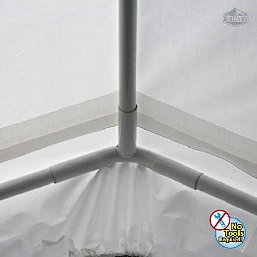 12X20 Universal Canopy -1 3/8 '' Pipe with top only