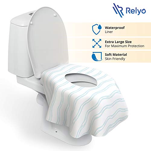 Toilet Seat Covers Disposable 20 Pack Waterproof, Ideal for Kids