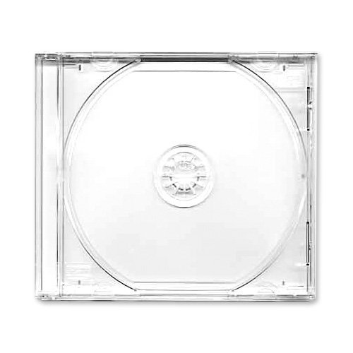 Jewel CD Cases DOUBLES 5.2mm Clear Tray-black mark(5)