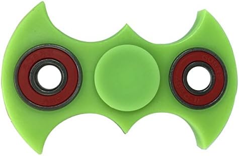 aFidget Bat Style Fidget Toy Hand Finger Spinner helps Desk Focus, ADD, ADHD, Stress Relief (Green)