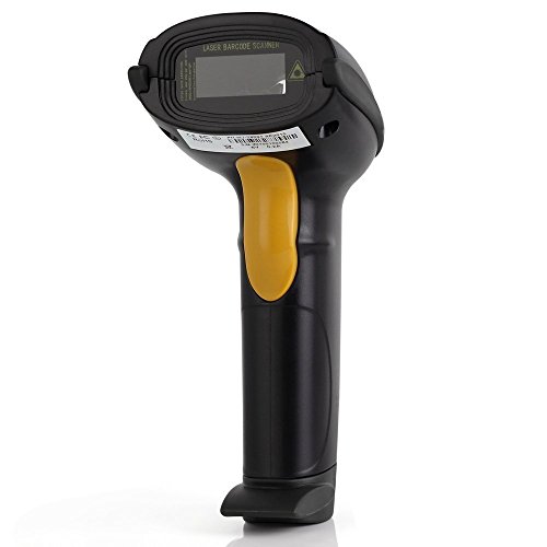 WoneNice-USB-Laser-Barcode-Scanner-Wired-Handheld-Bar-Code-Scanner-Reader-Black