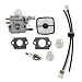HURI Replacement C1U-K52 C1U-K47 C1U-K29 Carburetor for Echo SRM2100 GT2000 GT2100 PE-2400 GT-2400 PP-1200 SRM-2410 PP-1250 PP-800 PPF-2100 PPF-2110 PE-2000 LHE-2475 TT-24 SHC-1700 PPT-2100 SHC-2100 primary