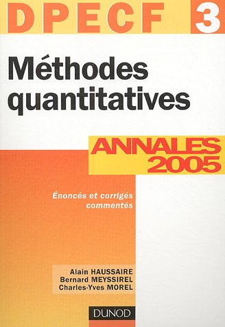 Méthodes quantitatives