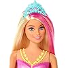Barbie Dreamtopia Sparkle Lights Mermaid Doll with Swimming Motion and Underwater Light Shows, Approx 12-Inch , Gift for…