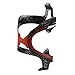 Ibera Bicycle Extra Lightweight Alloy Fusion Water Bottle Cage with Rubber Grip, 1.1-Ounce/31gm